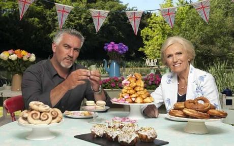 Paul Hollywood y Mary Barry Jueces de The Great British Bake Off