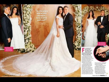 Todos los detalles de la boda de George Clooney y Amal Alamuddin: la boda más romántica de 2014