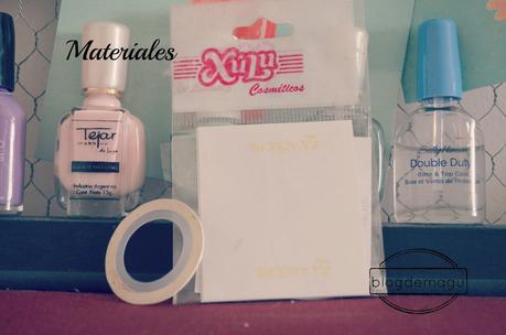 ♔ Nail Art - Uñas Geometricas para Primavera / manimonday ❀ ♔ Nail Art - Uñas Geometricas para Primavera / manimonday ❀