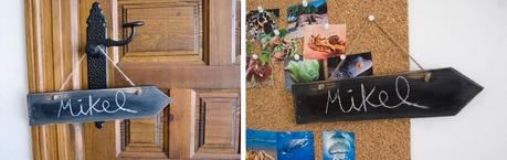 Diy flechas de pizarra 4 Diy flechas de pizarra colgantes4