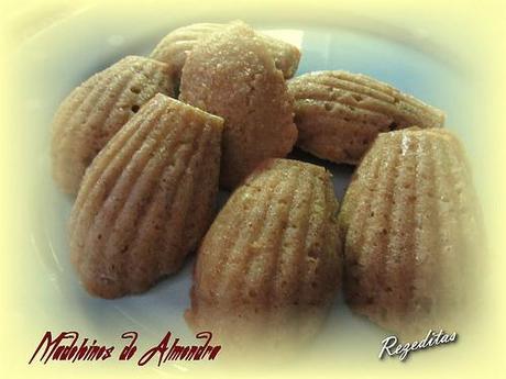 MADELEINES DE ALMENDRA MADELEINES DE ALMENDRA