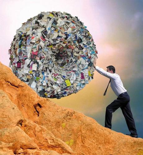 Sísifo en la biblioteca Sísifo en la biblioteca