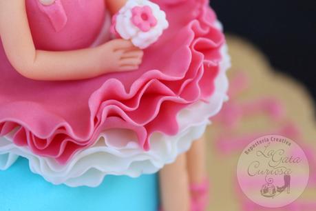 TARTA FONDANT BAILARINA PARA NATALIA TARTA FONDANT BAILARINA PARA NATALIA