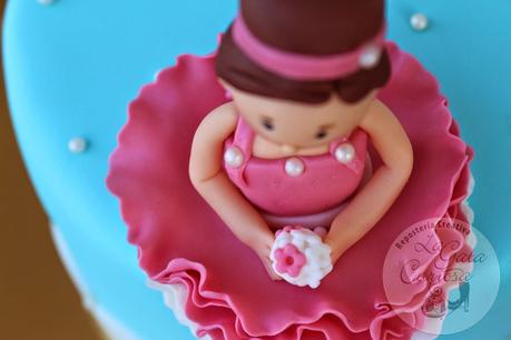 TARTA FONDANT BAILARINA PARA NATALIA TARTA FONDANT BAILARINA PARA NATALIA
