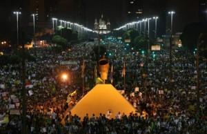 Manifestación Brasil