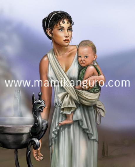 greek_woman_and_child_by_dashinvaine-d46r99l