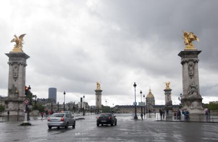 El París lluvioso