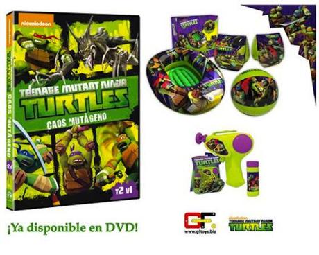 Juguetes de Las Tortugas Ninja de GF Toys