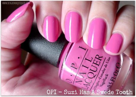 Colección de esmaltes de uñas Nordic de OPI Suzi has a Swede Tooth