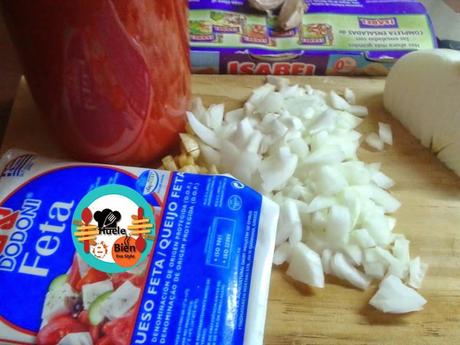 Lasaña con espinacas y queso feta Lasaña con espinacas y queso feta