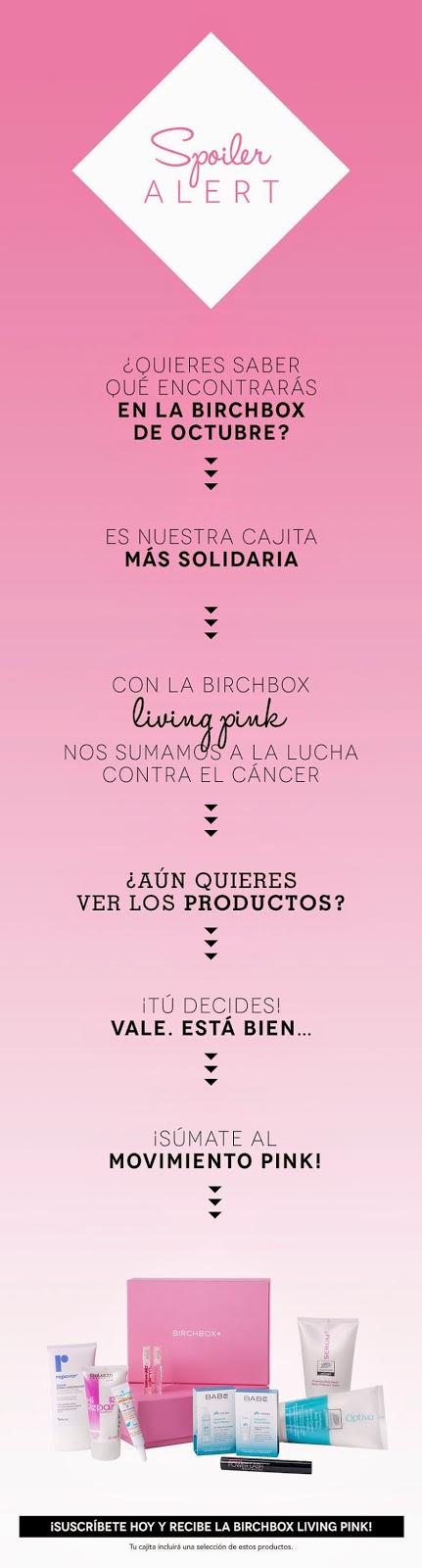 birchbox octubre 2014 living pink birchbox octubre 2014 living pink