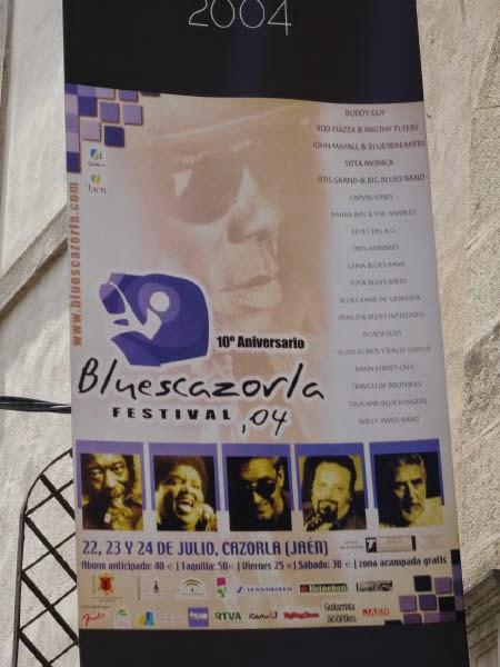 Carteles Cazorla Blues Festival