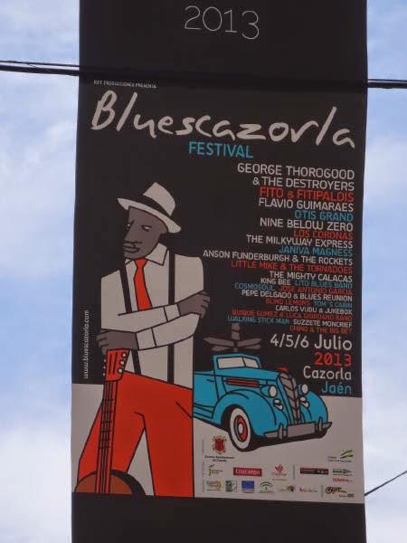 Carteles Cazorla Blues Festival