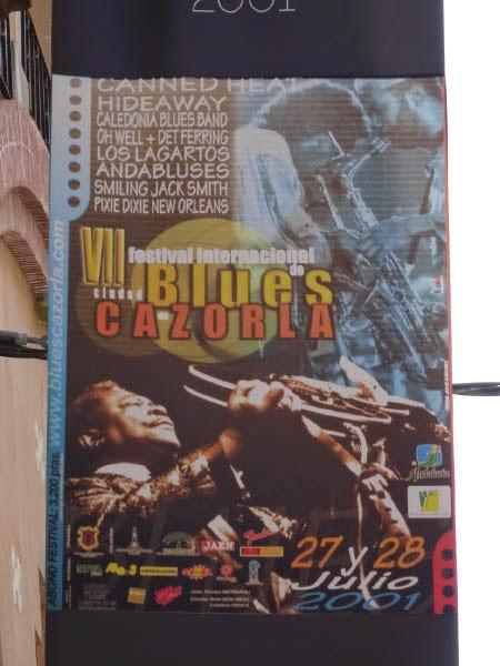 Carteles Cazorla Blues Festival