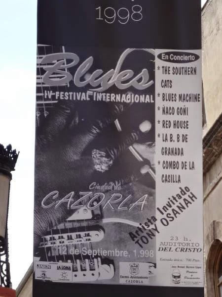 Carteles Cazorla Blues Festival