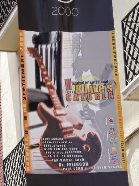 Carteles Cazorla Blues Festival