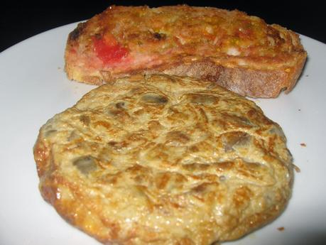 TORTILLA DE BERENJENA TORTILLA DE BERENJENA