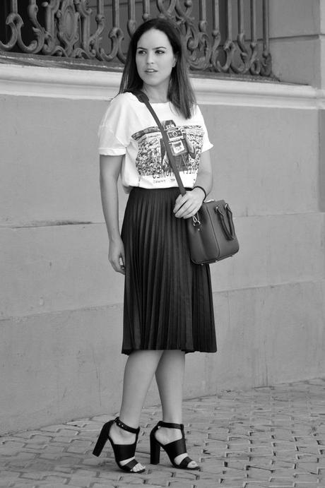 Outfit | Midi skirt