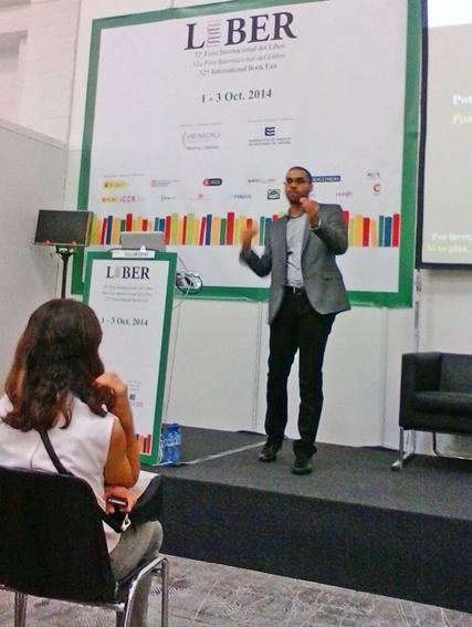 Crónicas desde Liber 2014 (III): “La mayoría de veces el soñado contrato con una editorial es una mierda” Liber 2014 - Guillem d'Efak