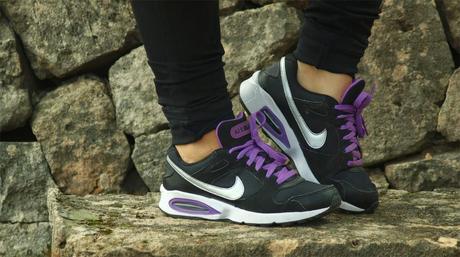 Black, gray and a touch of purple Black, gray and a touch of purple