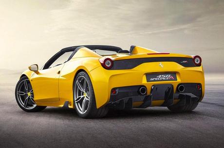 Ferrari 458 Speciale A rear view