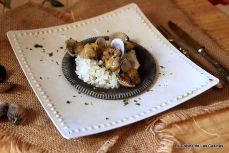 Berberechos en Salsa Verde con Arroz Blanco byJose