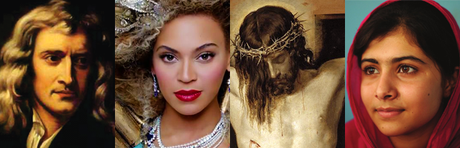 Beyoncé, Jesucristo y otros líderes Personajes y líderes influyentes de la historia