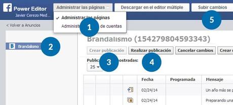 Cómo crear llamadas a la acción en Facebook Facebook Power Editor