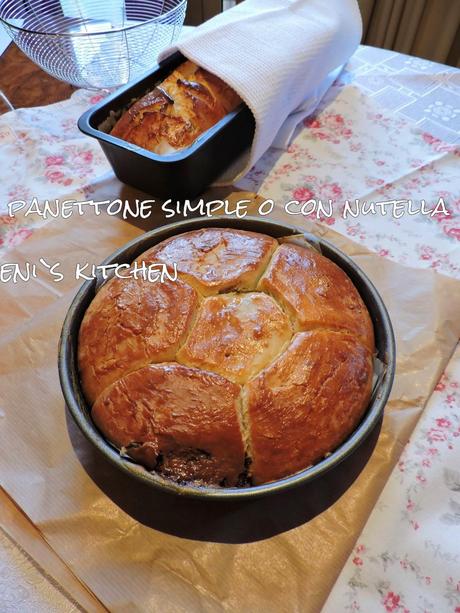 Cozonac - Panettone simple o con Nutella! ( y un día especial de 9 de Octubre)