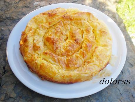 Banitsa, pastel de queso de Bulgaria