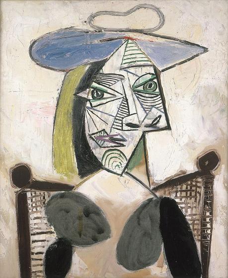 Picasso Mujer con sombrero