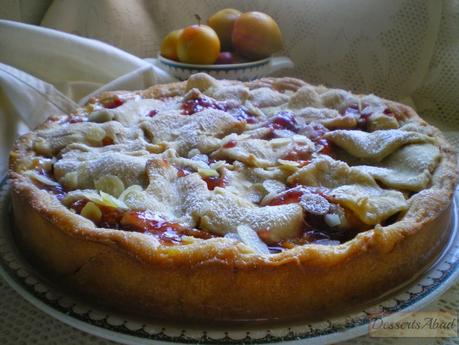 Torta de ciruelas a la inglesa {Plum Pie}