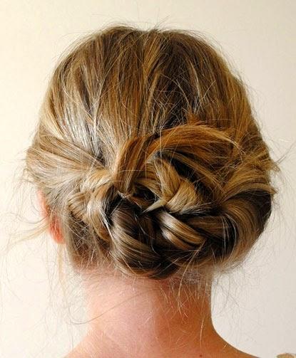 Knot hairstyle