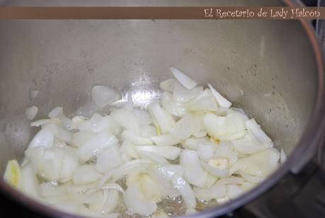 Caldereta de magro de cerdo y chorizo Caldereta de magro de cerdo y chorizo