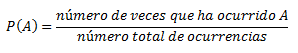Probabilidades Probabilidades