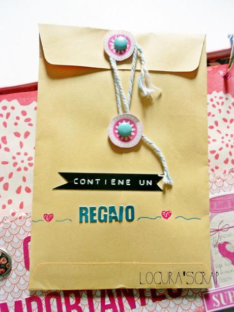 Recetario scrapbook mix media