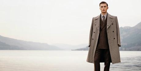 Gieves & Hawkes, Escocia, lookbook, Savile Row, Fall 2014, otoño invierno, menswear, sastrería, Suits and Shirts, Jason Basmajian,