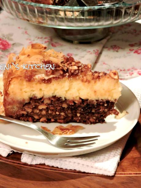 ¡Baklava, tarta de queso y miel!