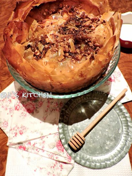 ¡Baklava, tarta de queso y miel!