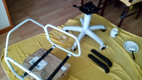 Renovacion de una silla. Renovacion de una silla.