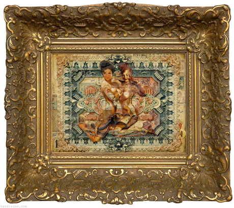 Handiedan transforma el arte urbano en un espectáculo de varietés. handiedan11