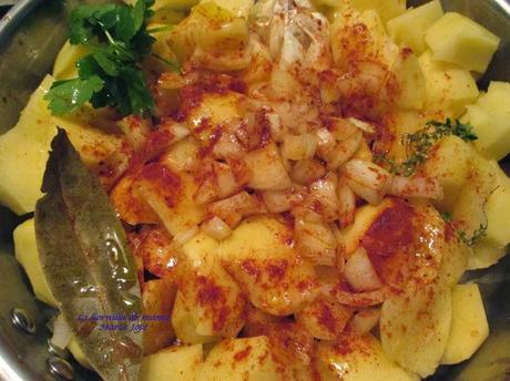 Patatas a la aldeana Patatas a la aldeana