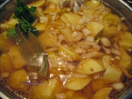 Patatas a la aldeana Patatas a la aldeana