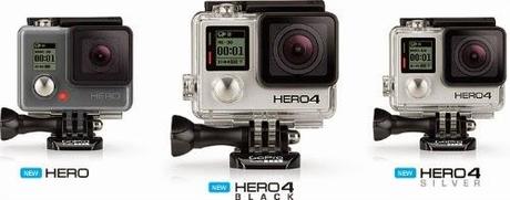 GoPro Hero 4 Vs GoPro Hero 3 GoPro Hero 4 Vs GoPro Hero 3