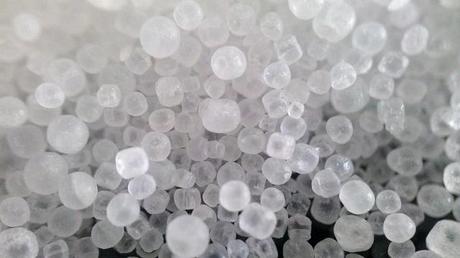 cristales de sal