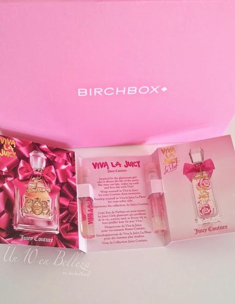 birchbox, caja de muestras, octubre 2014, living pink