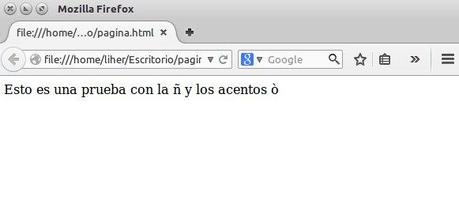 Como mostrar los acentos y las ñ en HTML html-acentos-ñ