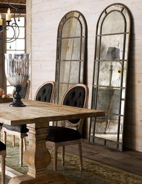 Espejito espejito Decorar con espejos, espejos en el comedor, pareja de espejos