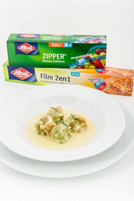 Cinco recetas de invierno por la chef Iria Castro raviolis de habas con salsa de curry