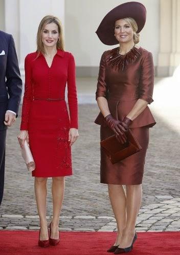 Bordados chinescos para la Reina Letizia en Holanda